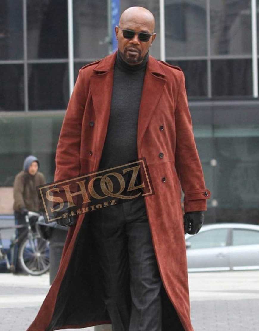 Shaft Samuel L. Jackson Suede Coat